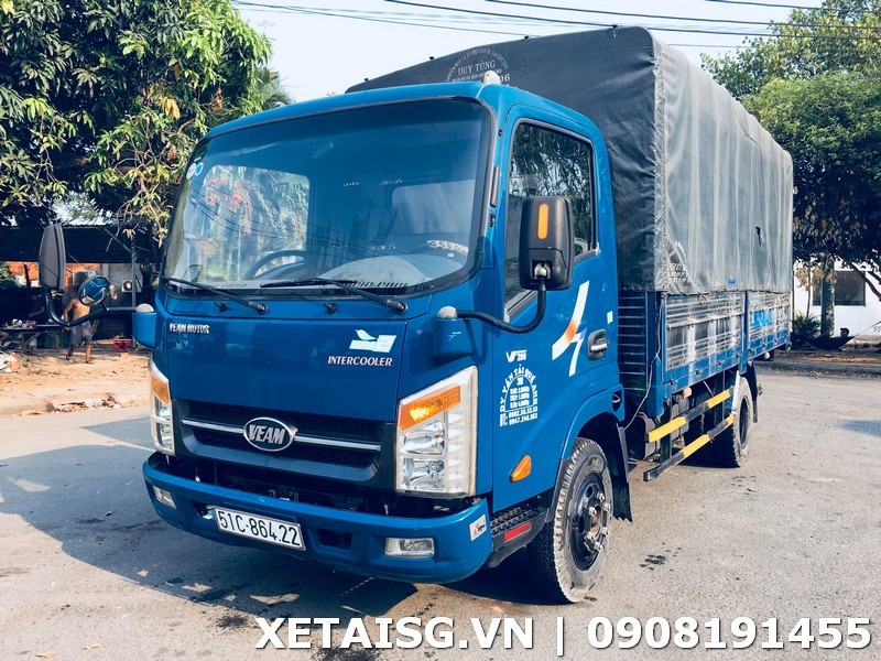 Xe tải 1t9 cũ Veam Vt200 động cơ Hyundai thùng 4m3 - Tổng đại lý xe tải ...