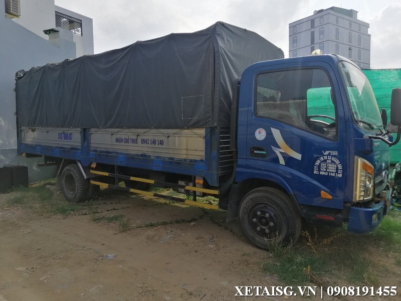 Xe tải 1T9 thùng 6m cũ Veam Vt260 máy Hyundai - Tổng đại lý xe tải Sài Gòn