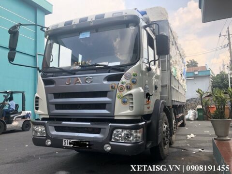 Xe tải 2 dí cũ Jac 10 tấn đăng ký lần đầu 2018 chạy 2 vạn
