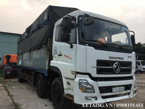Xe tải Dongfeng Hoàng Huy 2 dí cũ đời 2014 thùng 8m