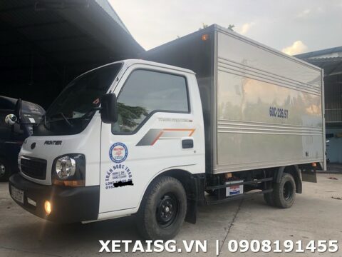 Xe tải Kia 1t25 cũ đời 2015 thùng kín như xe mới Odo 5200km