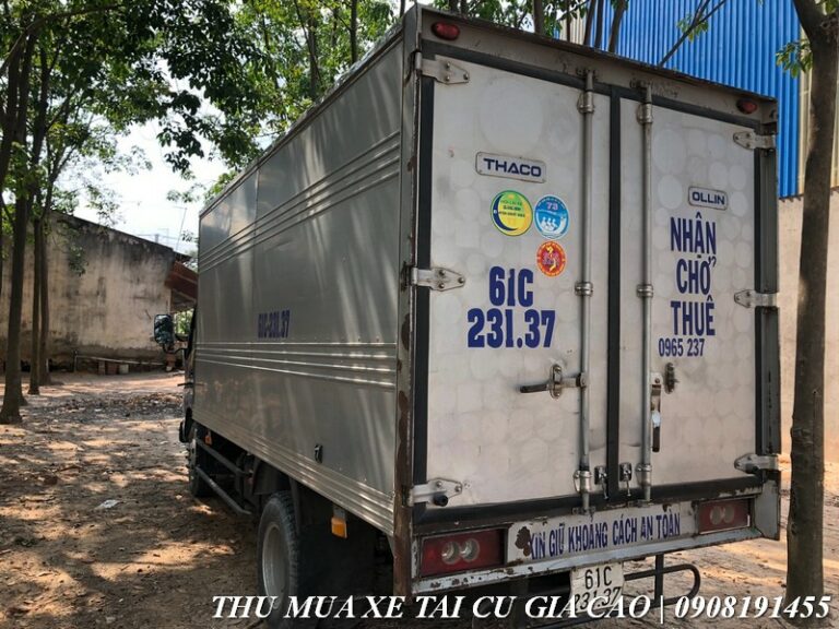 Xe tải Thaco Ollin 500B cũ đời 2016 5 tấn thùng 4.3m - Xe tải SG