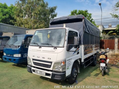 Xe tải Thaco Fuso 2t1 cũ đời 2019 odo 55.000km như mới