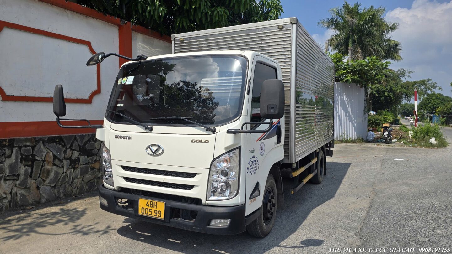 Xe tải Đô Thành cũ IZ65 3t5 đời 2021 thùng kín 4m3 - Hình ảnh 14